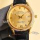 Rolex Datejust Gold Diamond Case Black Face Citizen 8215 Leather Strap Watch Replica (2)_th.jpg